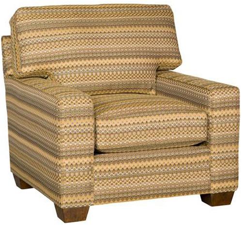 King Hickory Winston 7401TBMF Transitional Chair with Track Arms